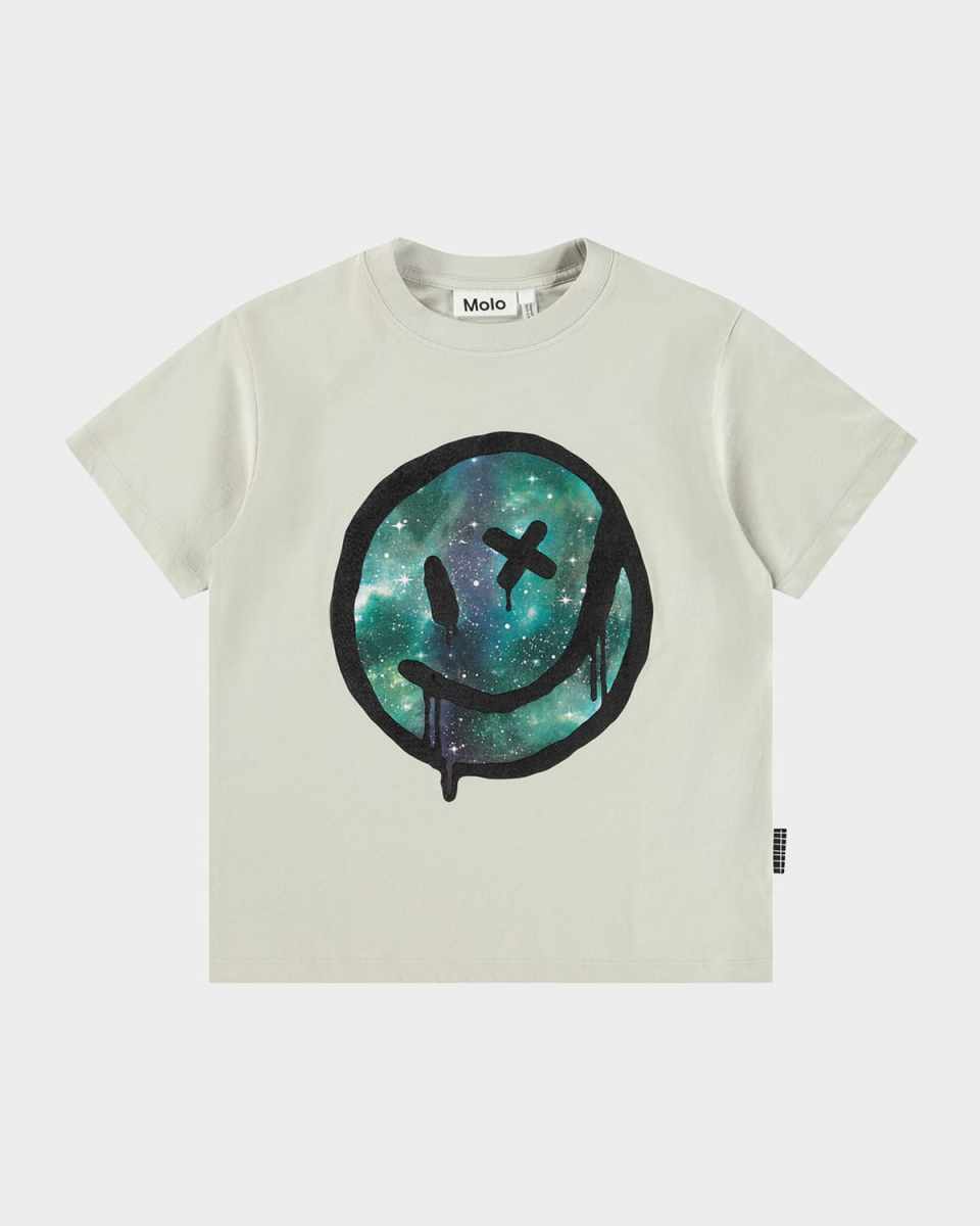Boy's Riley Drippy Moon Short-Sleeve T-Shirt, Size 4-6